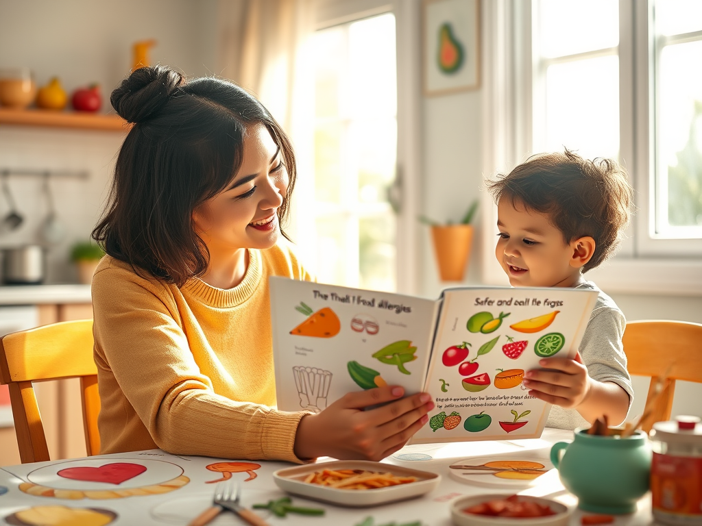 ¿Cómo hablar con niños pequeños de sus&nbsp;alergias?