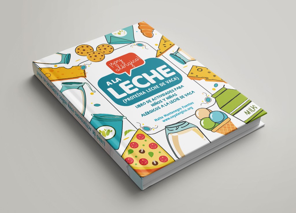 Libro de actividades para alérgicos a la leche de&nbsp;vaca